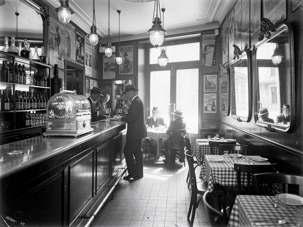 un bistrot Lyonnais